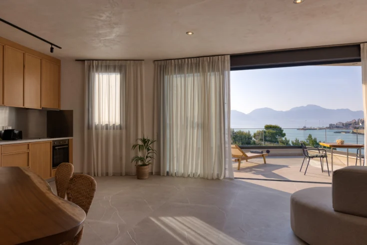 Ammoudi Suite I - View from inside - Agios Nikolaos, Crete