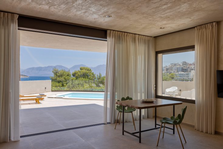 Ammoudi Suite I - View from inside - Agios Nikolaos, Crete