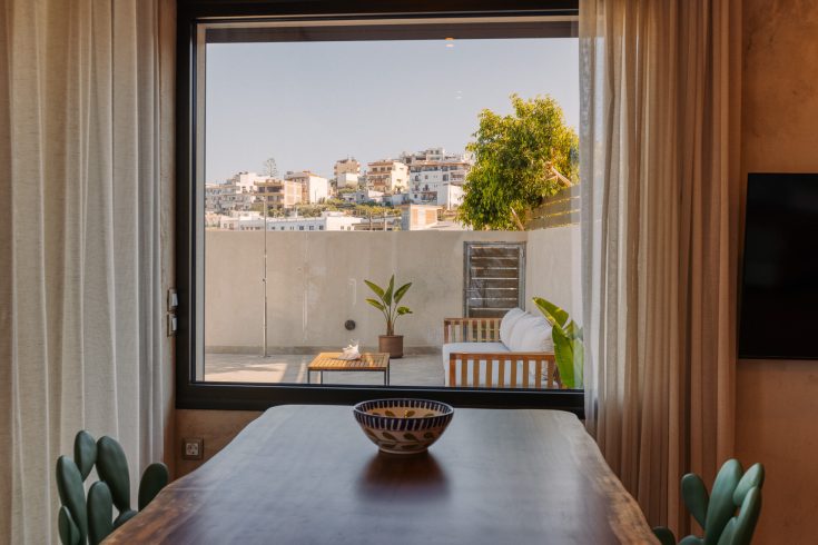 Ammoudi Suite I - View from inside - Agios Nikolaos, Crete